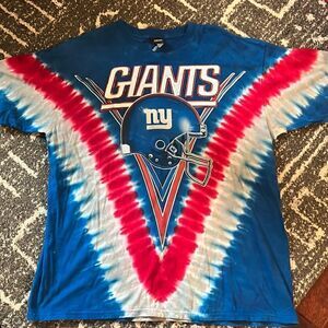 NFL New York Giants tie dye graphic t-shirt, size XL